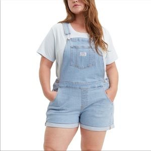 levi plus size dungarees